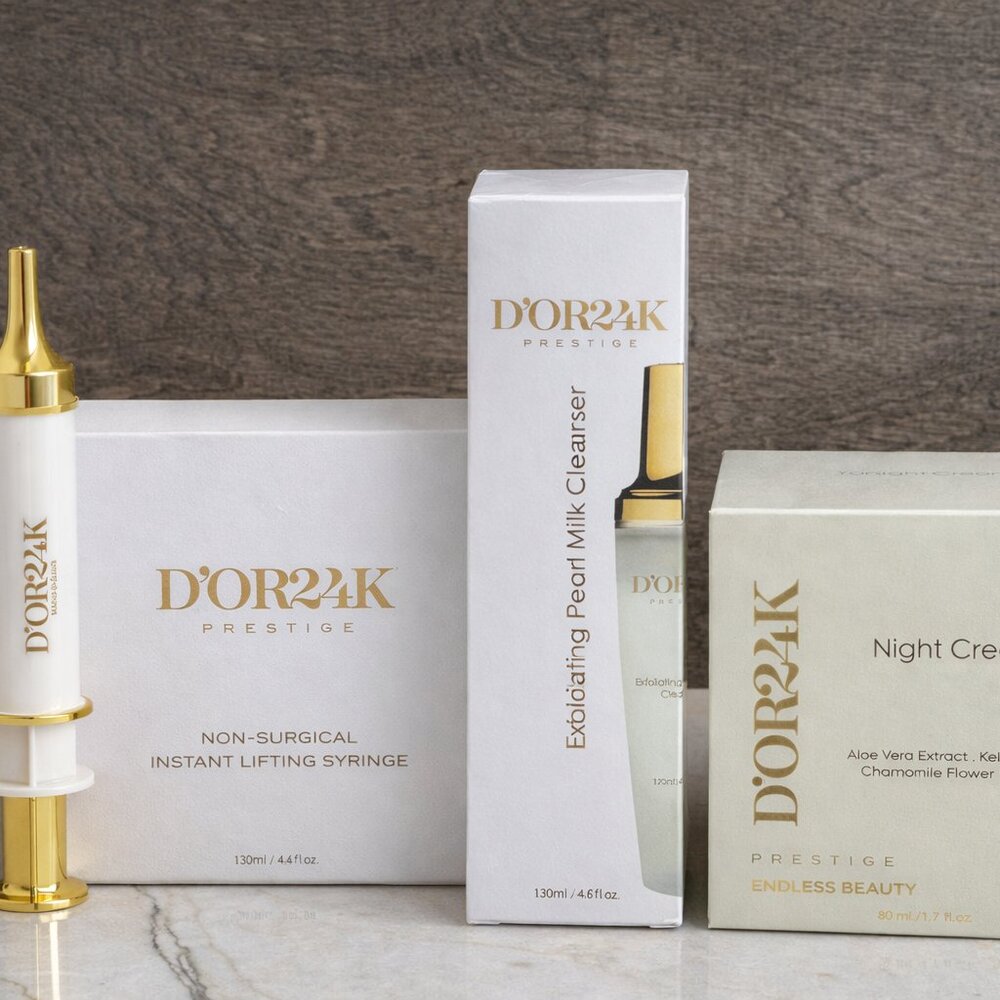 ✨ D’OR24K Prestige Luxury Skincare Bundle | Lift • Cleanse • Renew ✨